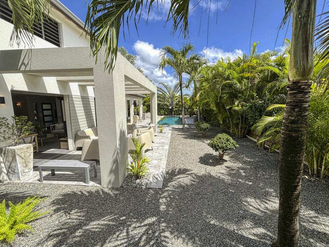 7.Location villa 3 chambres piscine Saint François Guadeloupe_Terrasse